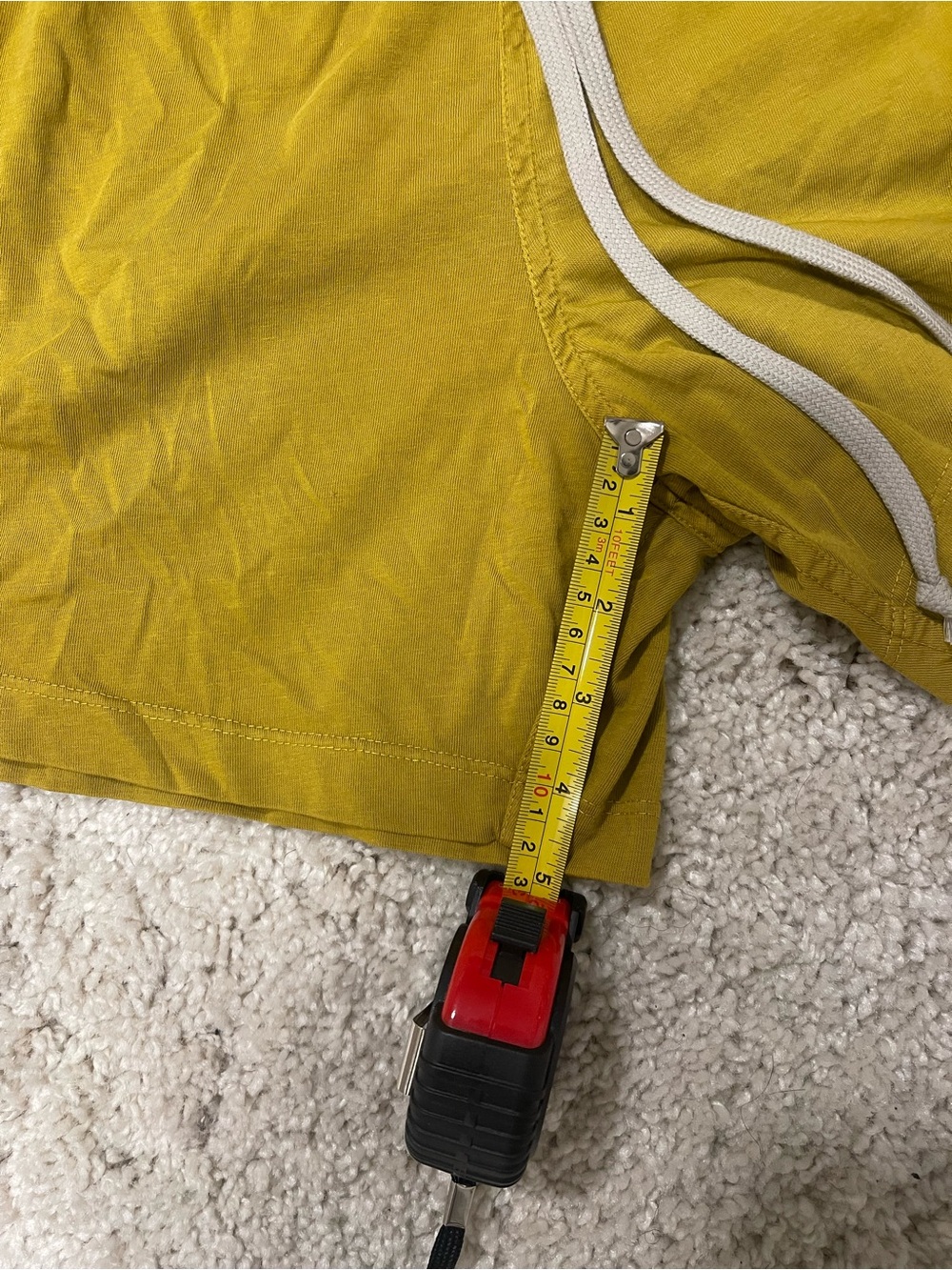 Rick Owens Mustard Phleg Boxer Shorts - Picture 8 of 10